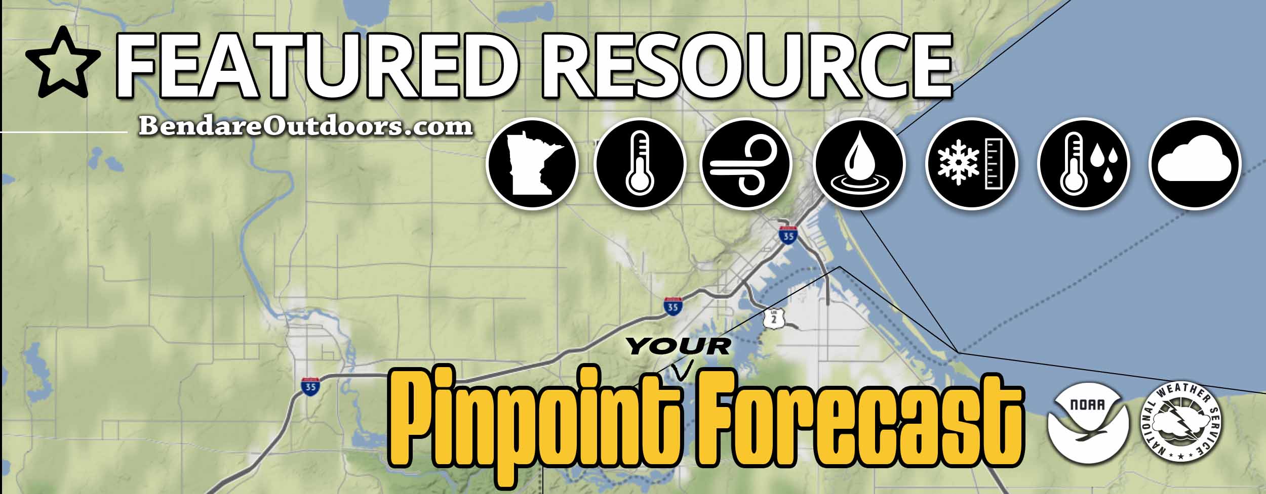 Pinpoint Your Forecast by the National Weather Service